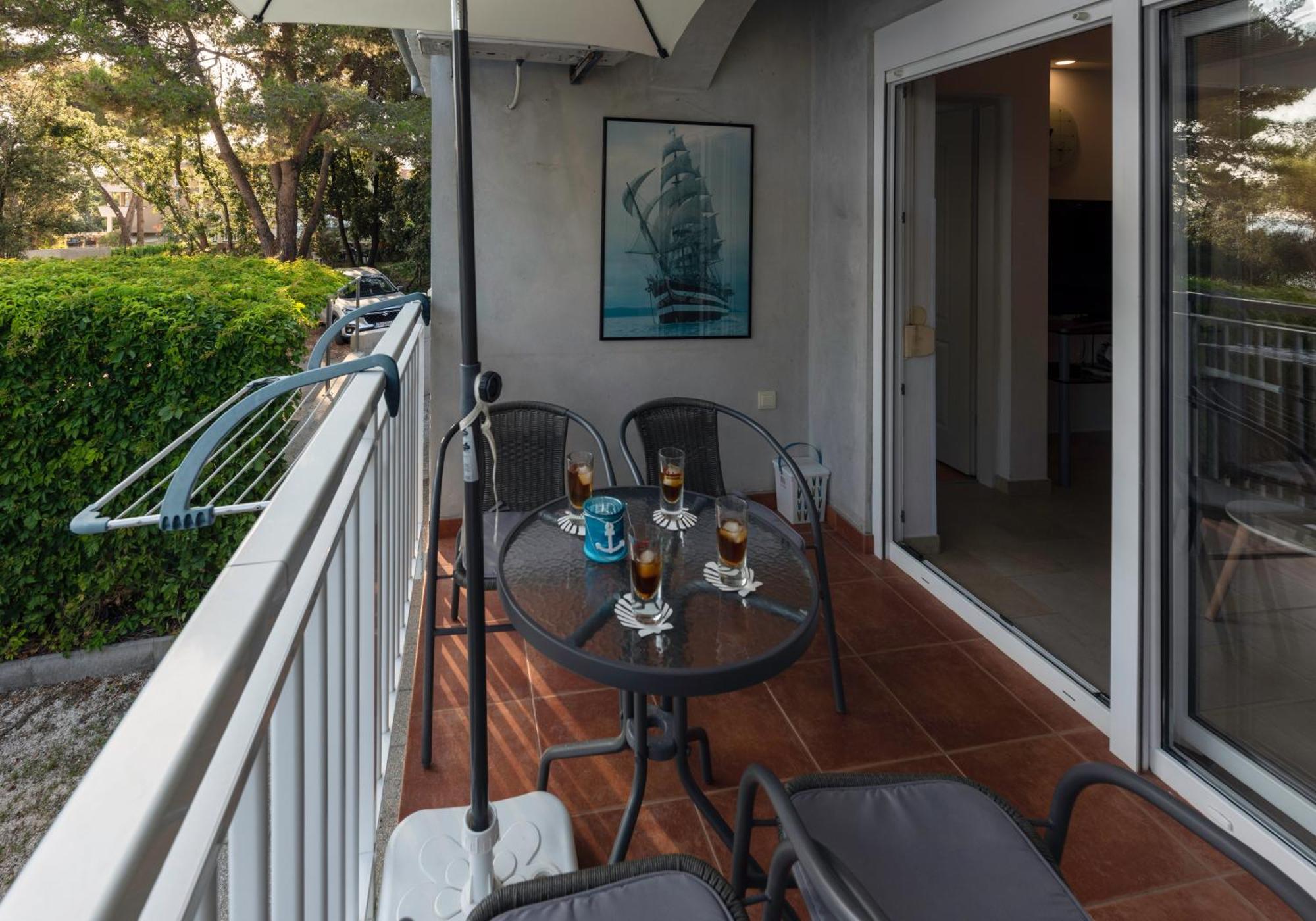 Apartment Anamaria With Seaview بيتريتْشاني المظهر الخارجي الصورة